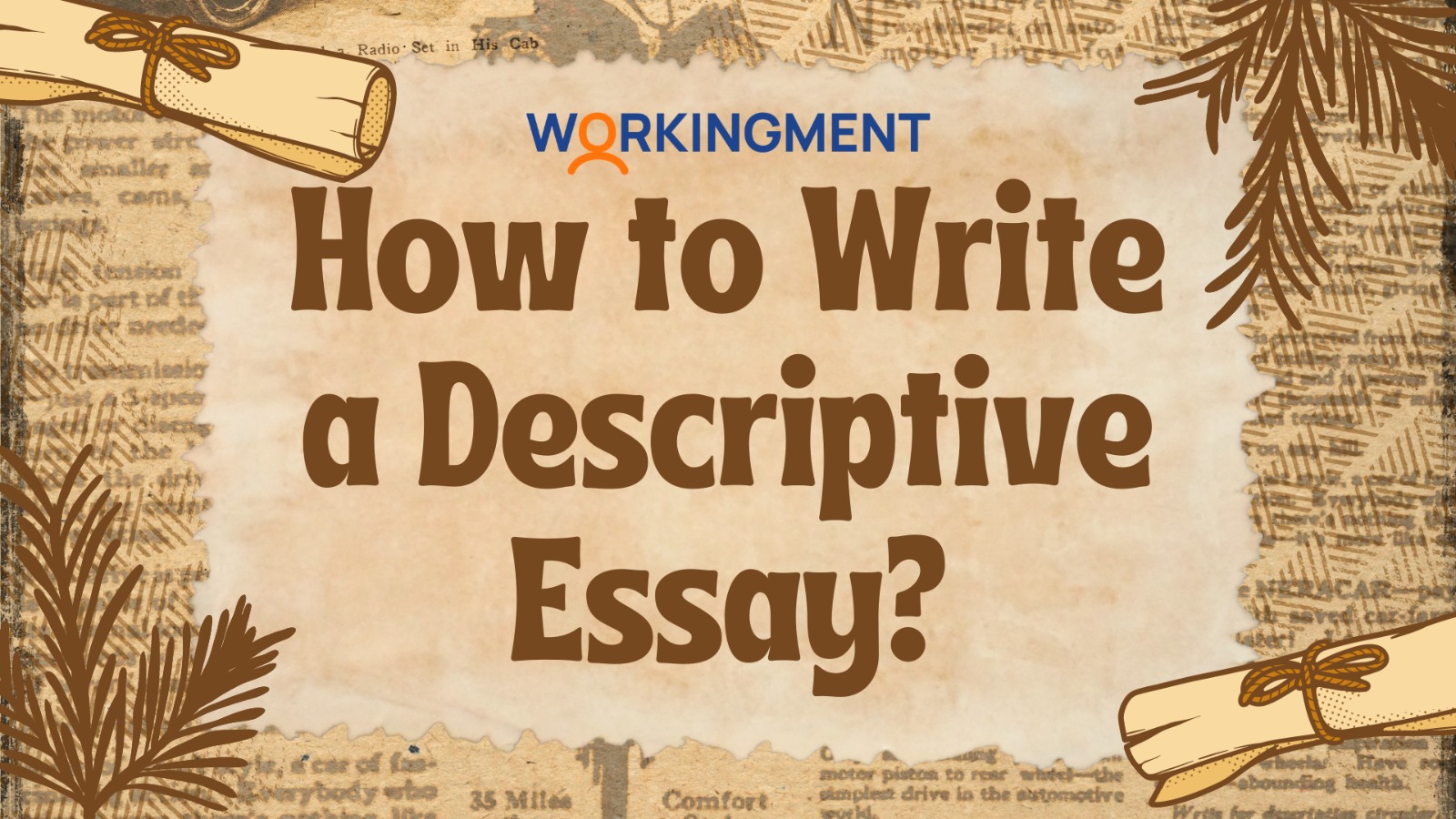 How to Write a Descriptive Essay? Steps & Tips